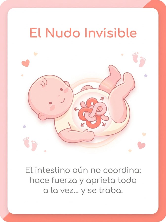 El Nudo Invisible — el intestino aún no coordina